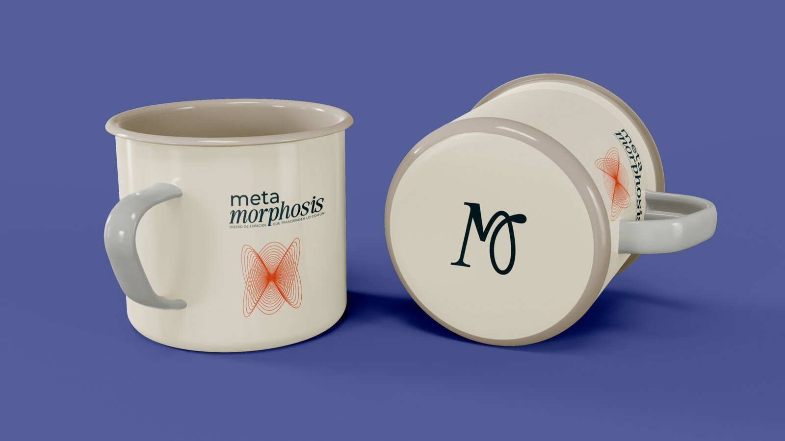 Tazas esmaltadas de Metamorphosis