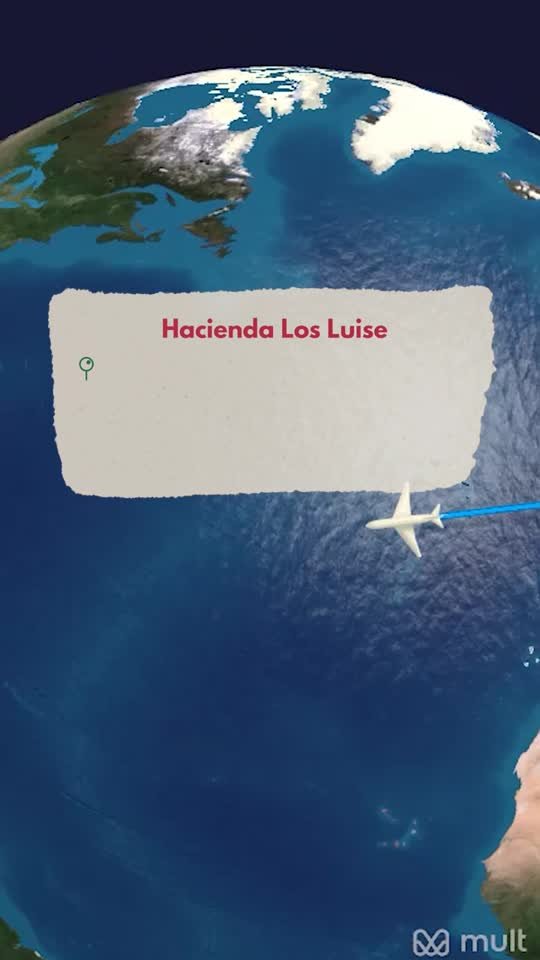Mapa animado del origen del café