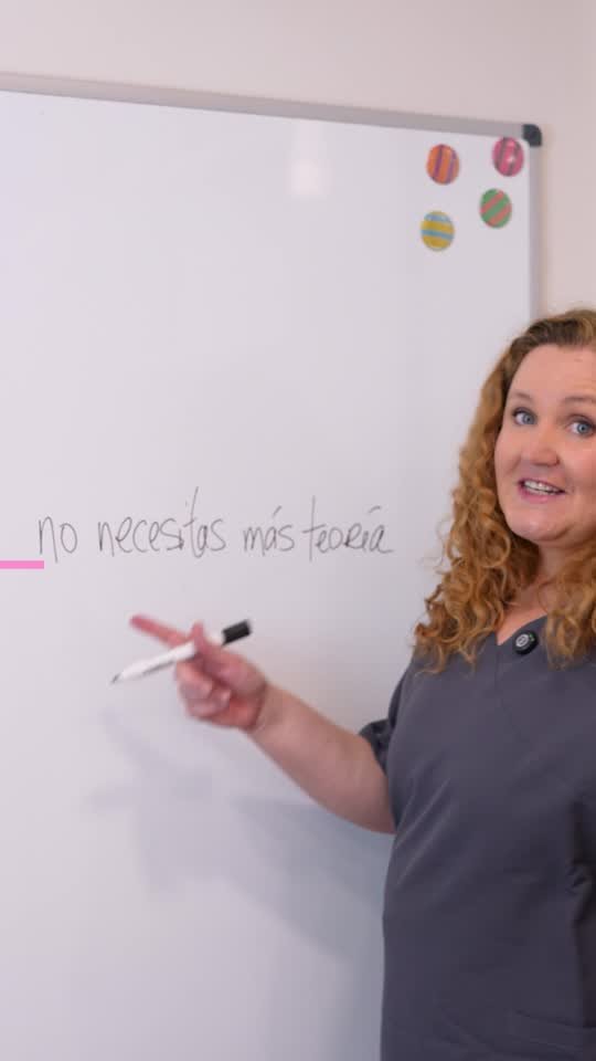 Explicación en pizarra