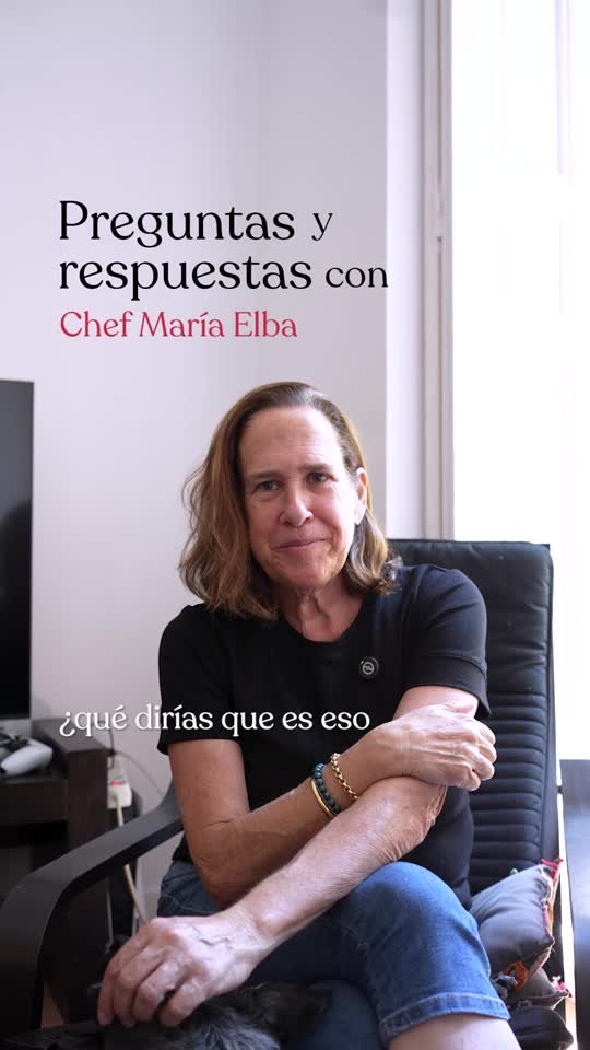 Formato de preguntas y respuestas con la chef